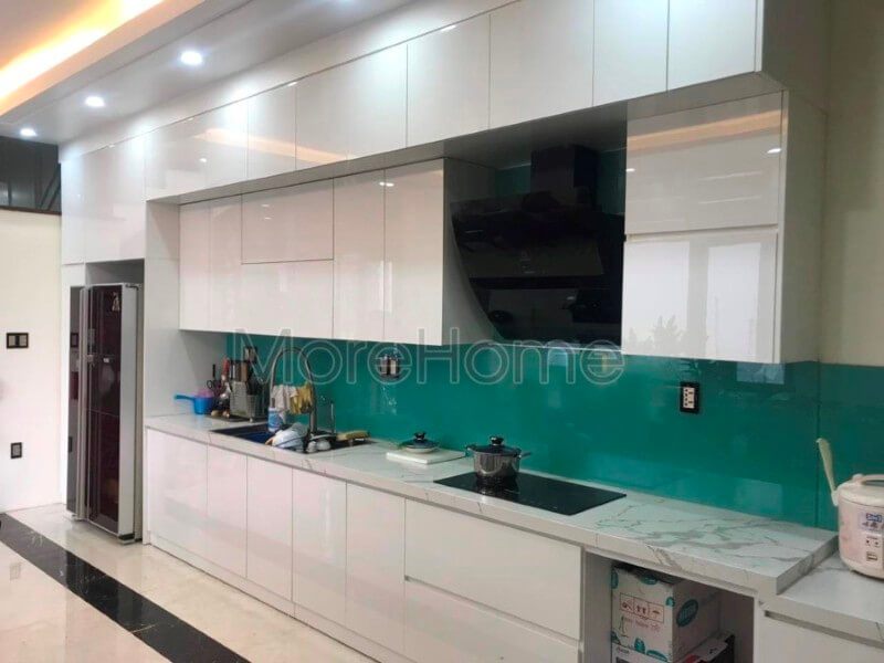 Sở Dầu Hải Phòng đã thi công một công trình nội thất phòng bếp hiện đại và đẹp cho nhà lô phố.